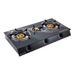 Glass 3 Burner Stove