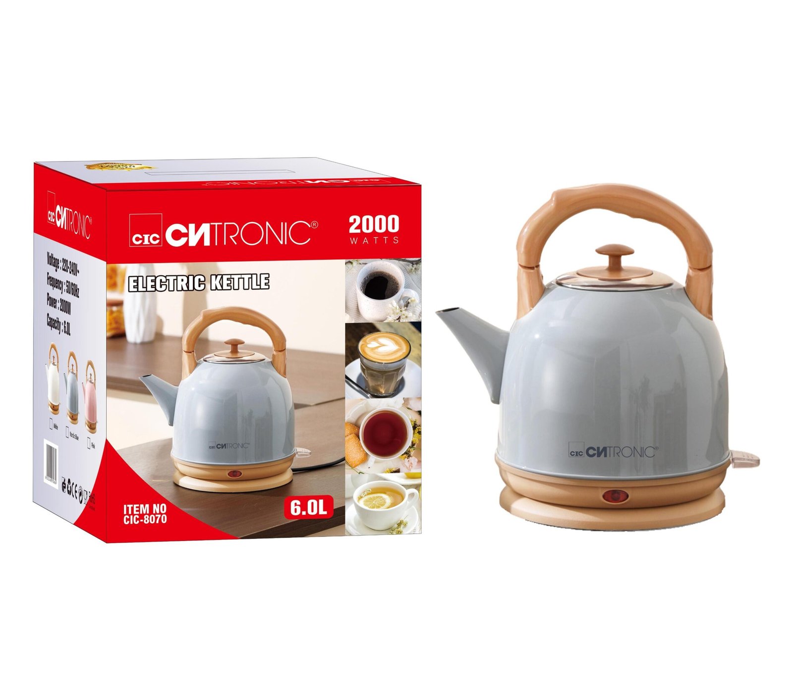 CITRONIC 6.0L ELECTRIC KETTLE - Image 5