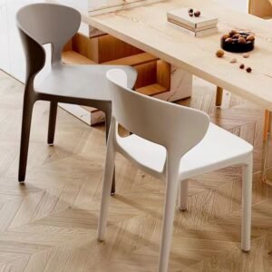 Modern Minimalist Plastic Chair