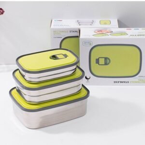 Stainless steel Storage Container 3sets