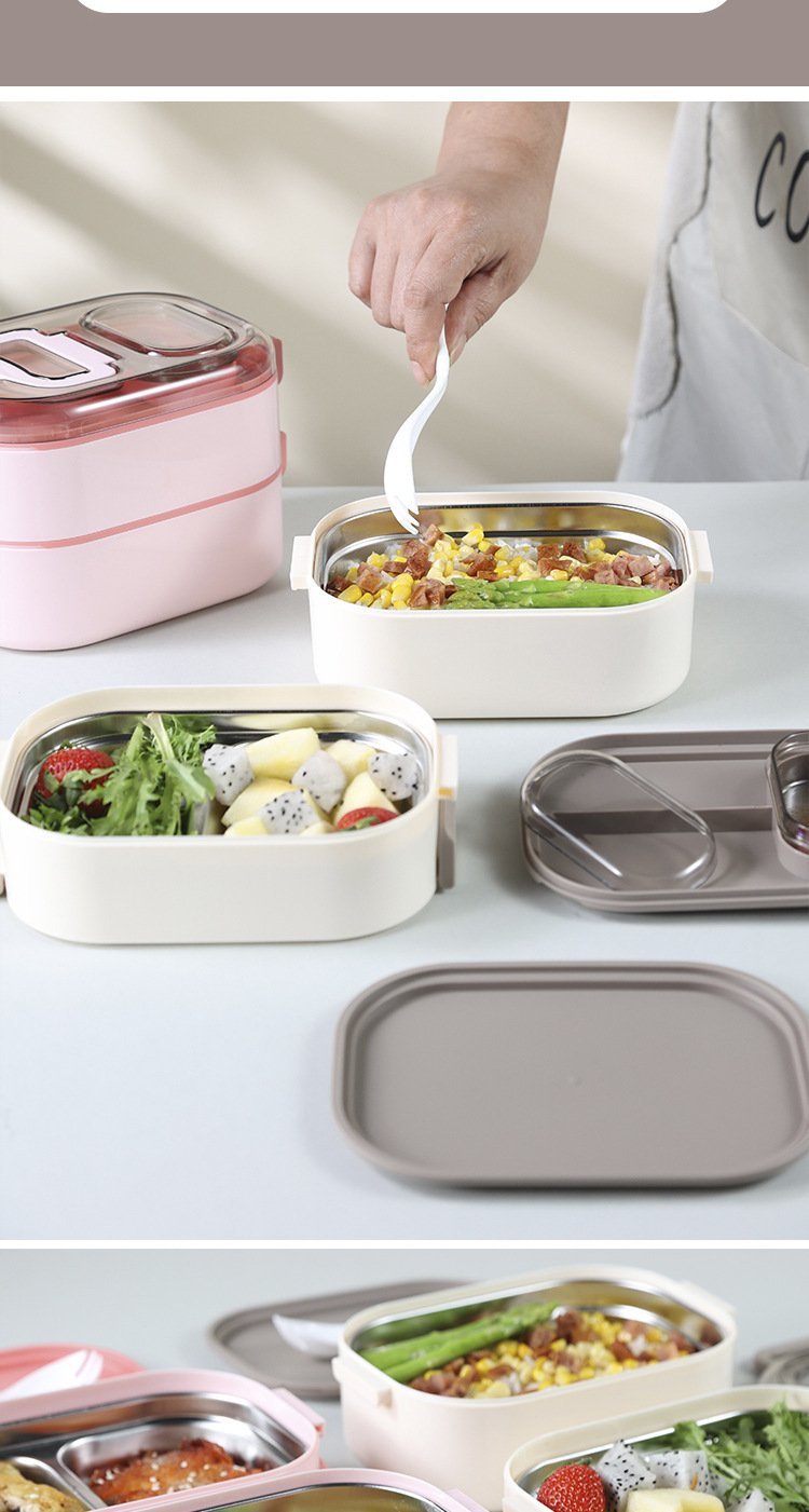 304 Stainless steel Lunch Box - Image 2