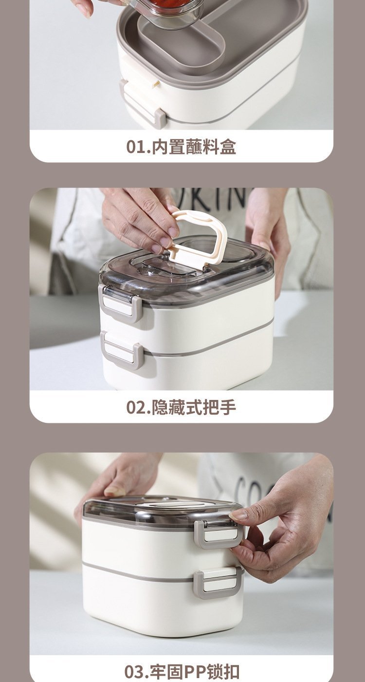 304 Stainless steel Lunch Box - Image 3