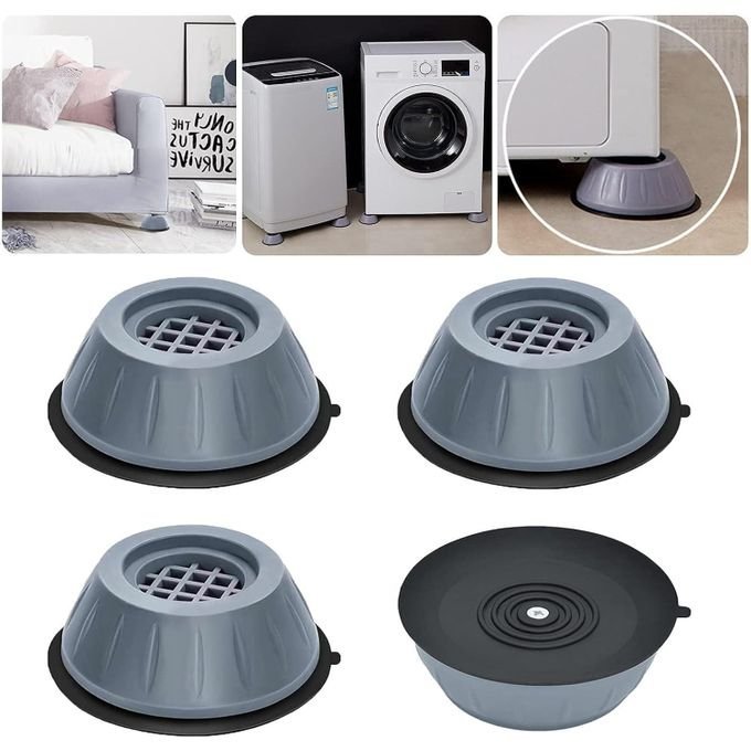 4Pcs Anti Vibration Pads for Washing Machine, Refrigerator, Dryer Shock and Noise Cancelling - Image 5