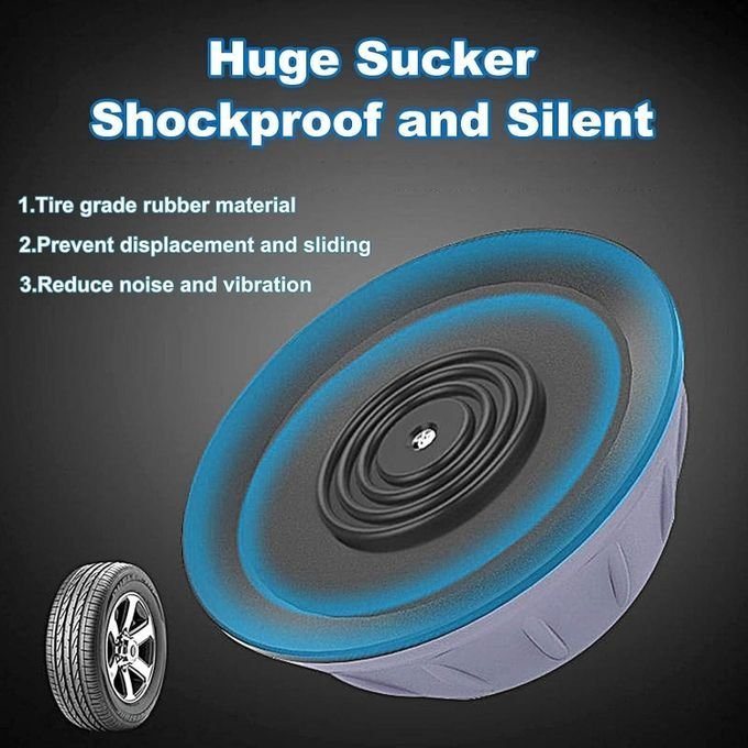 4Pcs Anti Vibration Pads for Washing Machine, Refrigerator, Dryer Shock and Noise Cancelling - Image 2